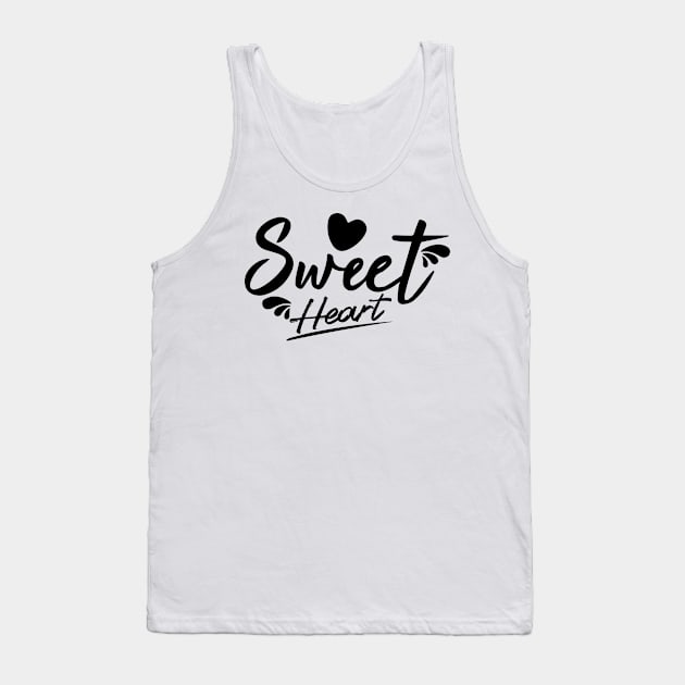 SWEETHEART Tank Top by HAIFAHARIS